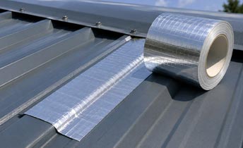Roofing single-sided aluminium tape