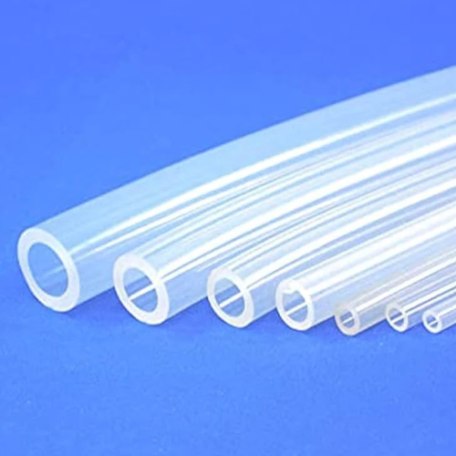 Transparent silicone tubes