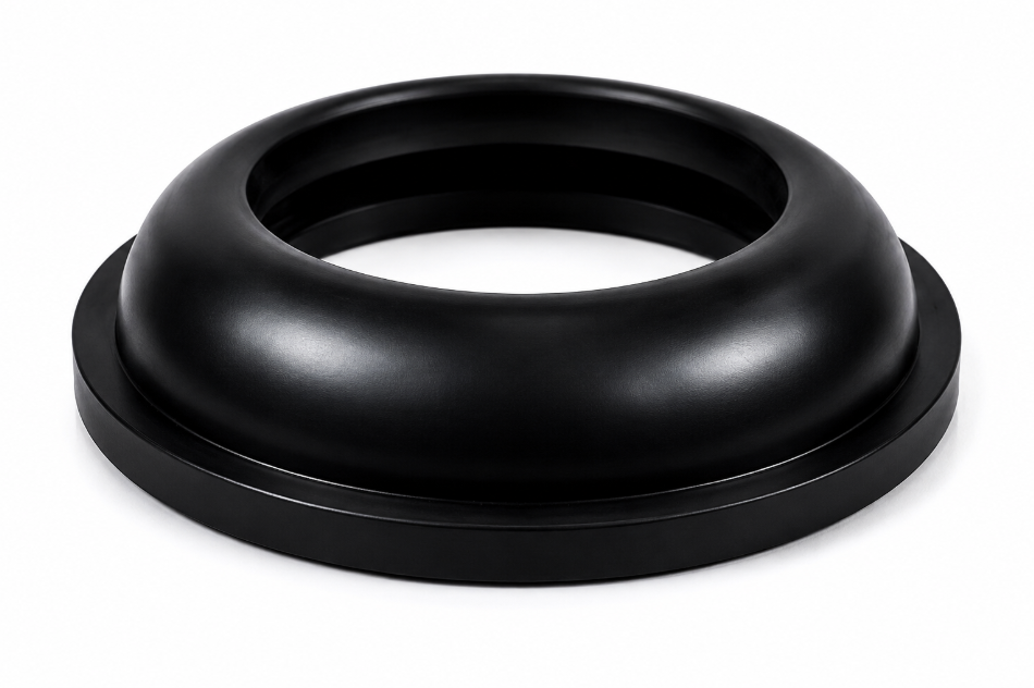 Dome valve seal